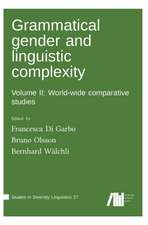 Grammatical gender and linguistic complexity II