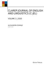 CLAREP JOURNAL OF ENGLISH AND LINGUISTICS (C-JEL)