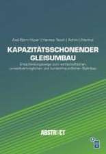 Kapazitätsschonender Gleisumbau