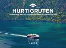 Hurtigruten - KUNTH Tischkalender 2025