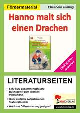 Hanno malt sich einen Drachen - Literaturseiten / Inklusionsmaterial