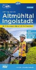 ADFC-Regionalkarte Altmühltal Ingolstadt, 1:75.000, mit Tagestourenvorschlägen, reiß- und wetterfest, GPS-Tracks Download