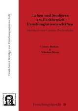 Leben und Studieren am Fachbereich Erziehungswissenschaften