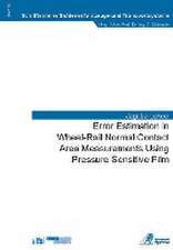 Error Estimation in Wheel-Rail Normal Contact Area Measurements Using Pressure Sensitive Film