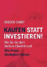 Kaufen statt Investieren!