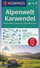 Alpenwelt Karwendel Mittenwald, Garmisch-Partenkirchen 1:50 000