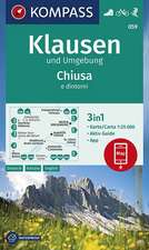 Klausen und Umgebung, Chiusa e dintorni 1:25 000