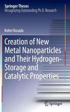 Creation of New Metal Nanoparticles and Their Hydrogen-Storage and Catalytic Properties