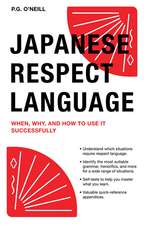 Japanese Respect Language