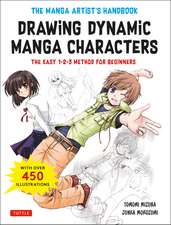 Drawing Dynamic Manga Characters: The Easy 1-2-3 Method for Beginners