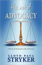 The Art of Advocacy