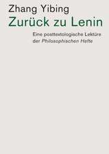 Zhang, Y: Zurück zu Lenin