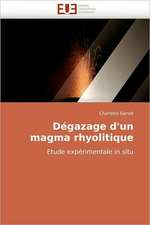 Degazage D'Un Magma Rhyolitique: Les Politiques de L'Eau En Equateur