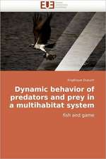 Dynamic behavior of predators and prey in a multihabitat system