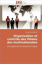 Organisation Et Controle Des Filiales Des Multinationales