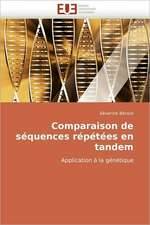 Comparaison de Sequences Repetees En Tandem