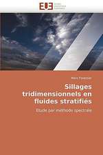 Sillages Tridimensionnels En Fluides Stratifies