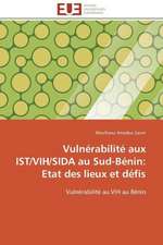 Vulnerabilite Aux Ist/Vih/Sida Au Sud-Benin