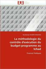 La méthodologie du contrôle d'exécution du budget-programme au tchad