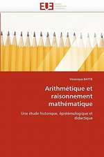 Arithmétique et raisonnement mathématique