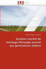 Systeme Inertiel de Stockage D''Energie Associe Aux Generateurs Eoliens