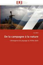 de La Campagne a la Nature