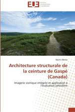 Architecture Structurale de La Ceinture de Gaspe (Canada): 4b-25