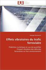 Effets vibratoires du trafic ferroviaire