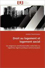 Droit au logement et logement social