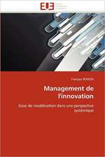 Management de L'Innovation: Une Communaute Composite, Une Ecole Plurilingue