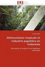 Deforestation Tropicale Et Industrie Papetiere En Indonesie