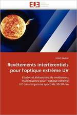 Revetements Interferentiels Pour L''Optique Extreme UV