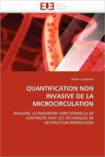 Quantification Non Invasive de La Microcirculation