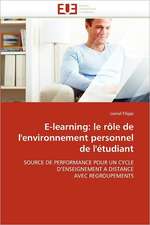 E-learning: le rôle de l'environnement personnel de l'étudiant