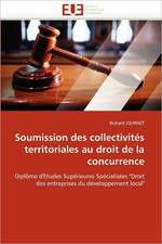 Soumission des collectivités territoriales au droit de la concurrence