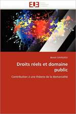 Droits Reels Et Domaine Public