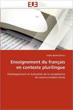 Enseignement du français en contexte plurilingue