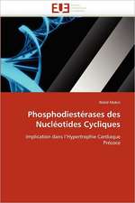 Phosphodiesterases Des Nucleotides Cycliques