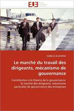 Le marché du travail des dirigeants, mécanisme de gouvernance