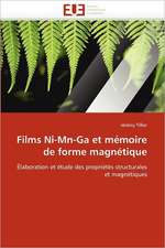 Films Ni-Mn-Ga et mémoire de forme magnétique