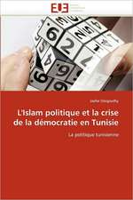 L'Islam Politique Et La Crise de La Democratie En Tunisie: Notion Et Implications