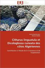 Citharus linguatula et Dicologlossa cuneata des côtes Algériennes