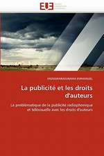 La publicité et les droits d''auteurs