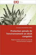 Protection Penale de L'Environnement En Droit Congolais: Cas de Amasco