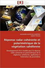 Reponse Radar Coherente Et Polarimetrique de La Vegetation Sahelienne