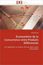 Econometrie de La Concurrence Entre Produits Differencies: Operation de Seduction Aupres Des Jeunes