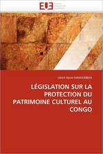 Legislation Sur La Protection Du Patrimoine Culturel Au Congo: Theorie Et Pratique