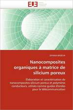 Nanocomposites Organiques a Matrice de Silicium Poreux