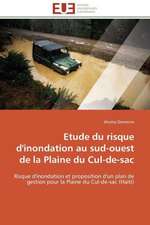 Etude Du Risque D'Inondation Au Sud-Ouest de La Plaine Du Cul-de-Sac: Une Cible D'Antibiotiques Et Biocatalyseur Potentiel