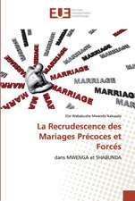 La Recrudescence des Mariages Précoces et Forcés